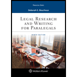 Legal Research and Writing for Paralegals
