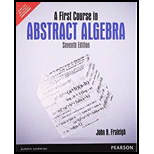 First Course in Abstract Algebra Access Card