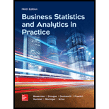 Business Statistics in Practice: Using Data, Modeling, and Analytics ...