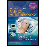 Manual of Clinical Anesthesiology - With Access