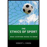 Ethics of Sport: What Everyone Needs to Know