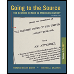Going to the Source: Bedford Reader, Volume 1