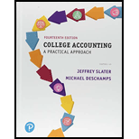 College Accounting: A Practical Approach