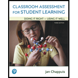 Classroom Assessment for Student Learning - With Access