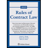 Rules of Contract Law, 2019