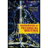 Handbook of Technical Writing