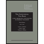 Individual Tax Base, Cases, Problems, and Policies in Federal Taxation