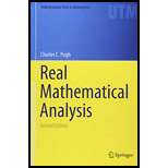 Real Mathematical Analysis