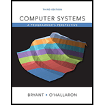 Computer Systems: A Programmer's Perspective