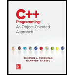 C++ Programming: Object Oriented Approach