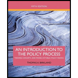 Introduction to the Policy Process: Theories, Concepts, and Models of Public Policy Making