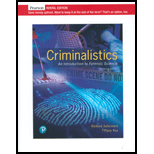 Criminalistics: An Introduction To Forensic Science