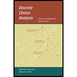 Discrete Choice Analysis: Theory and Application to Travel Demand