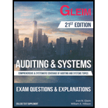 Auditing and Systems: Exam Questions & Explanations