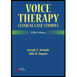 Voice Therapy: Clinical Case Studies