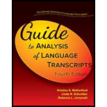 Guide to Analysis of Language Transcripts