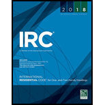 2018 International Residential Code For One and Two Family Dwellings