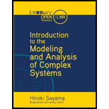 Introduction to the Modeling and Analysis of Complex Systems