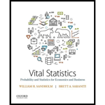 Vital Statistics: Probability and Statistics for Economics and Business