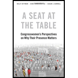 Seat at the Table: Congresswomen's Perspectives on Why Their Presence Matters