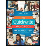Quickwrite Handbook: 100 Mentor Texts to Jumpstart Your Students' Thinking and Writing