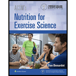 ACSM's Nutrition for Exercise Science