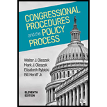 Congressional Proced. and Policy Process