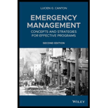 Emergency Management: Concepts and Strategies for Effective Programs