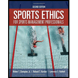 Sports Ethics for Sports Management Professionals