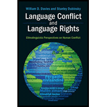 Language Conflict and Language Rights: Ethnolinguistic Perspectives on Human Conflict