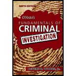 O'Hara's Fundamentals of Criminal Investigation
