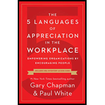 5 Languages of Appreciation in the Workplace: Empowering Organizations by Encouraging People