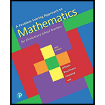 Problem Solving Approach to Mathematics for Elementary School Teachers