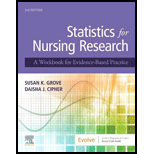 Statistics for Nursing Research - Workbook - With Access