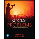 Social Problems: A Down-to-Earth Approach