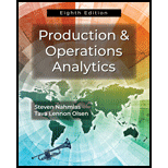 Production and Operations Analysis