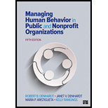 Managing Human Behavior in Public and Nonprofit Organizations