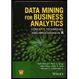 Data Mining for Business Analytics: Concepts, Techniques, and Applications in R