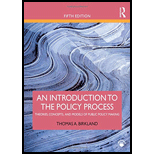 Introduction to Policy Process: Theories, Concepts, and Models of Public Policy Making