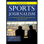 Sports Journalism: An Introduction to Reporting and Writing