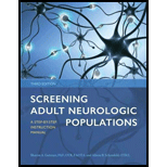 Screening Adult Neurologic Populations