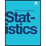 Introductory Business Statistics (OER)