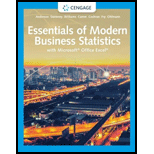 Essentials of Modern Business Statistics with Microsoft Excel
