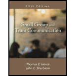 Small Group and Team Communication