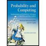 Probability and Computing: Randomization and Probabilistic Techniques in Algorithms and Data Analysis