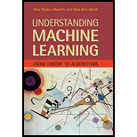 Understanding Machine Learning