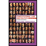 Constitutional Law and Politics, Volume Two