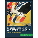 Concise History of Western Music, Updated (Hardback) - With Access