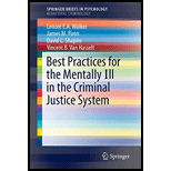 Best Practices for the Mentally Ill in the Criminal Justice System