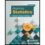 Beginning Statistics - With SW and eBook Access